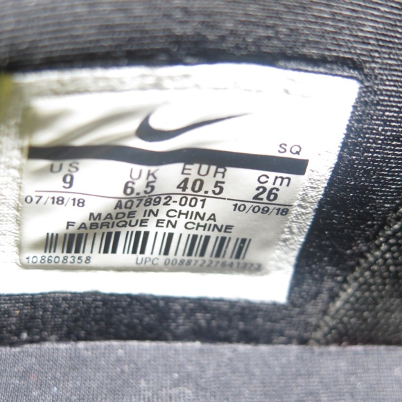 Nike Vandal 2K Platform Floral Black - Picture 8 of 8